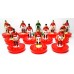 Subbuteo Andrew Table Soccer Manchester United 2013-14 on Classic Hasbro Bases